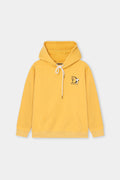 Boys Logo Printed Fleece Hoodie