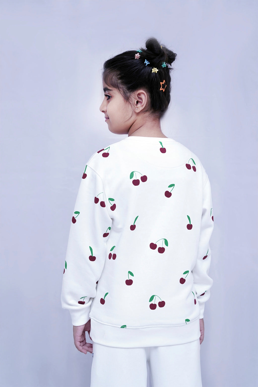 Buy Girls Joyful Foam Cherry Printed Tracksuit