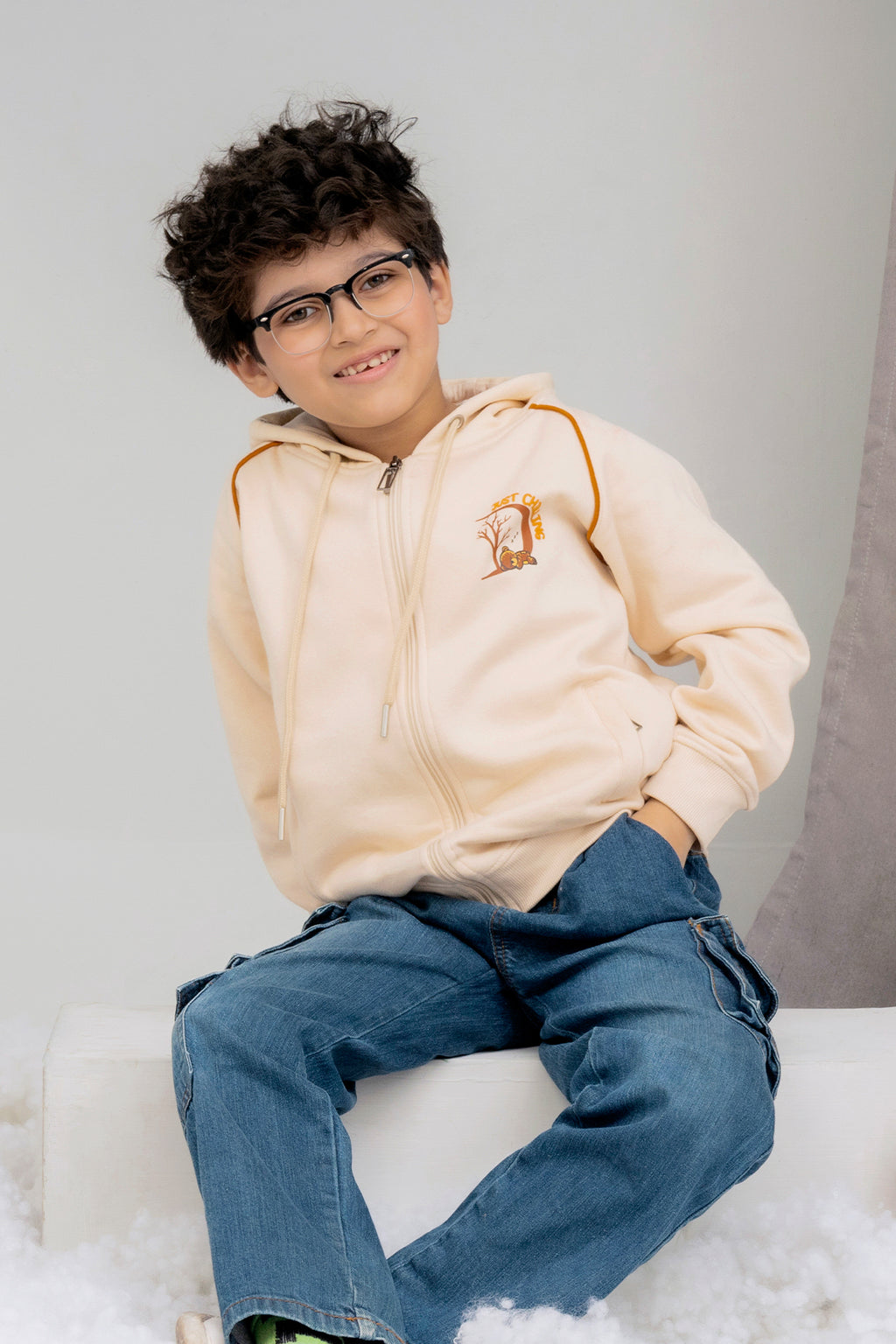 Boys Chill Zipper Hoodie