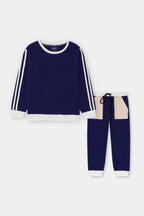 Kids Dreamer Embossed Premium Paneled Tracksuit
