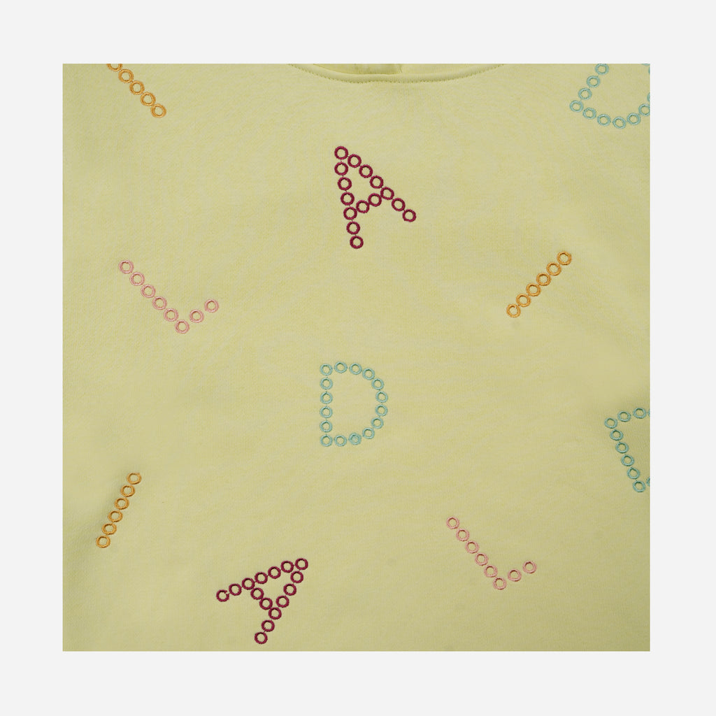 ALPHABETS MAGIC GIRL'S HOODIE