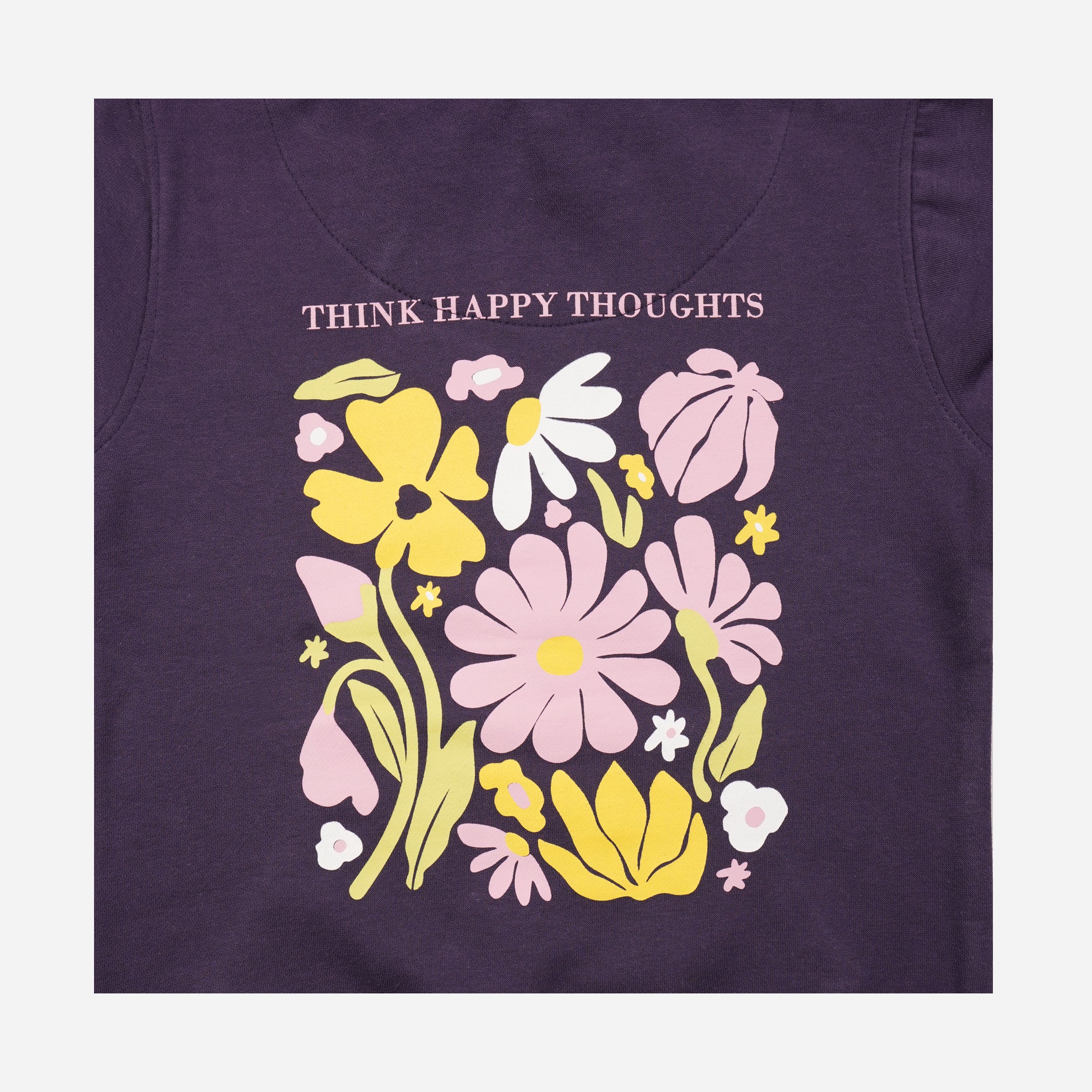 FLORAL THOUGHTS GIRL'S HOODIE
