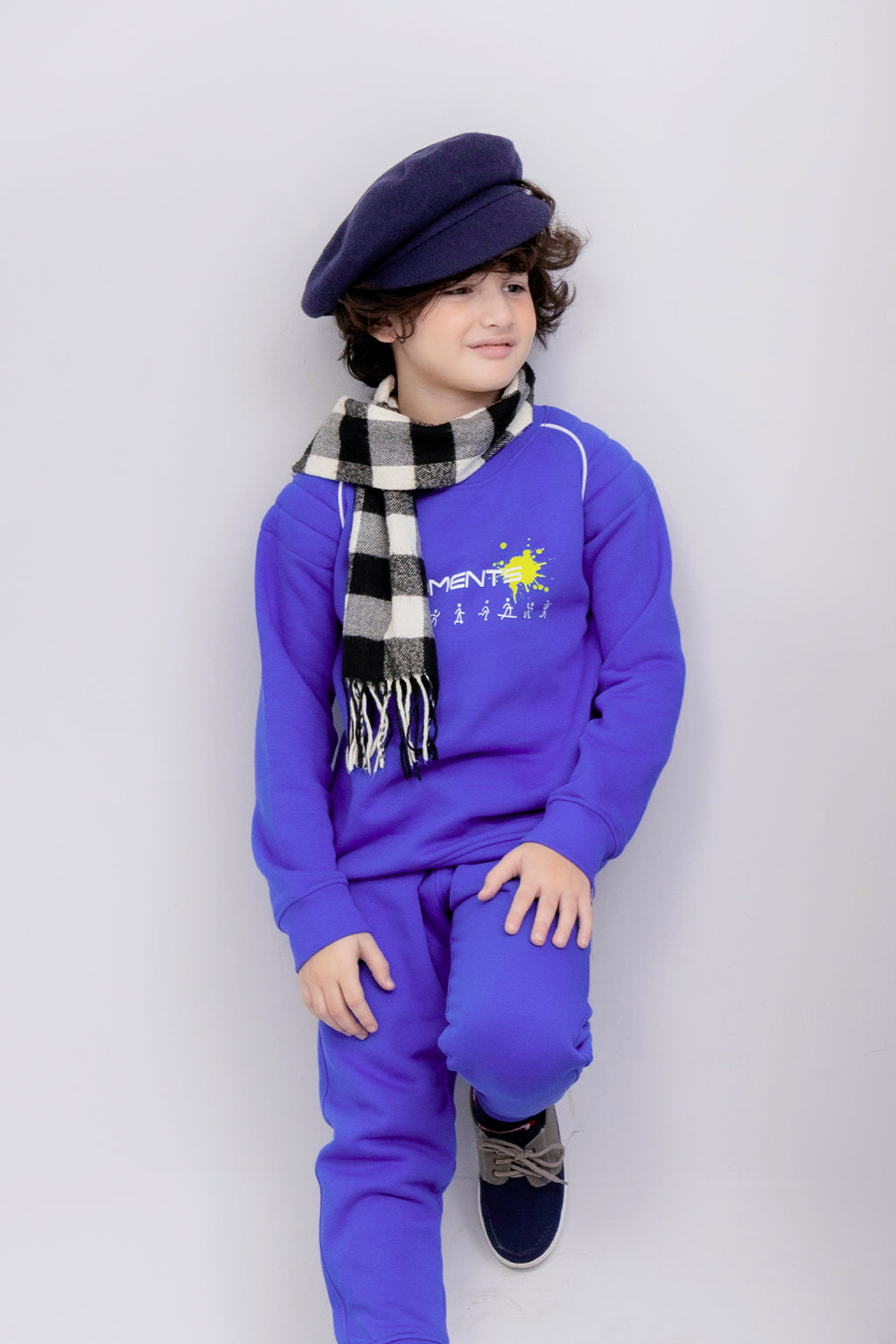 Boys Moment Slogan Printed Tracksuit