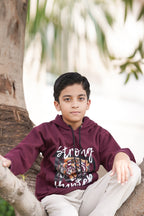 Buy Boys Lion Printed Hoodie