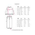 BOW SPARK GIRLS CORD SET