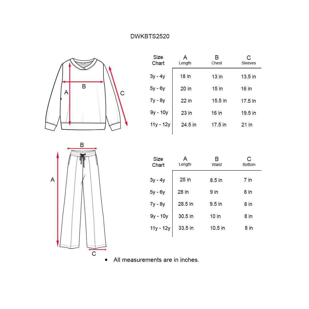 CHERRY CHARM GIRLS CORD SET
