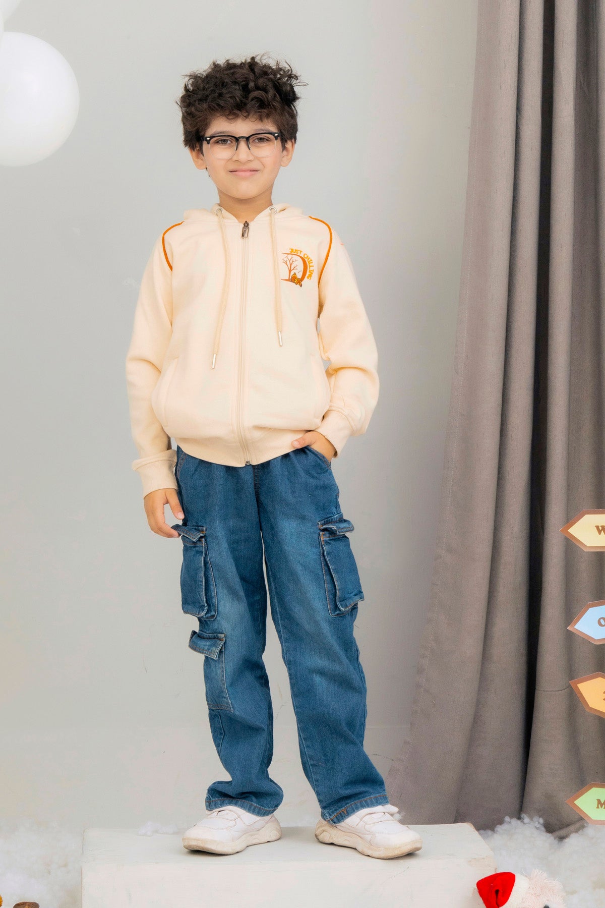 Boys Chill Zipper Hoodie