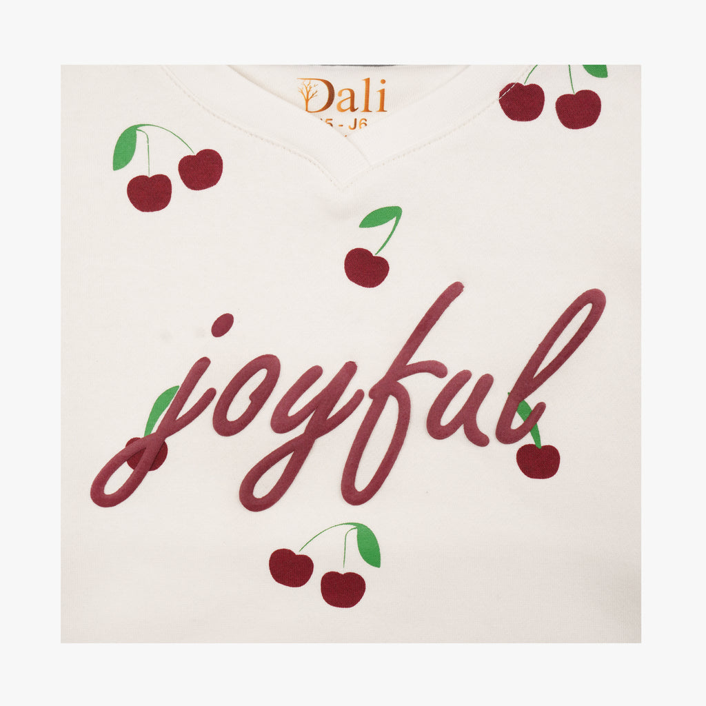 CHERRY CHARM GIRLS CORD SET