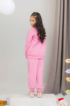 Buy Girls Bow Printed Tracksuit