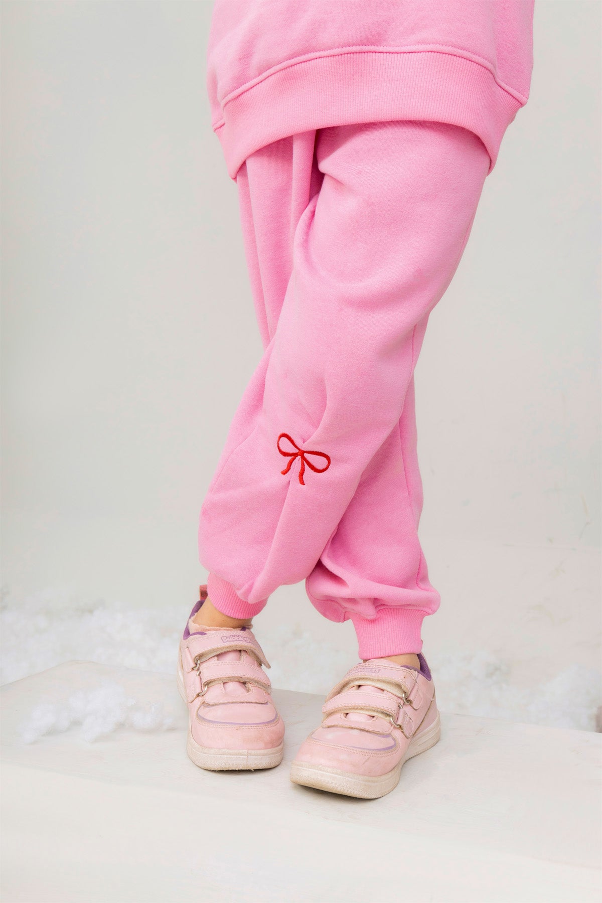 Buy Girls Bow Printed Tracksuit