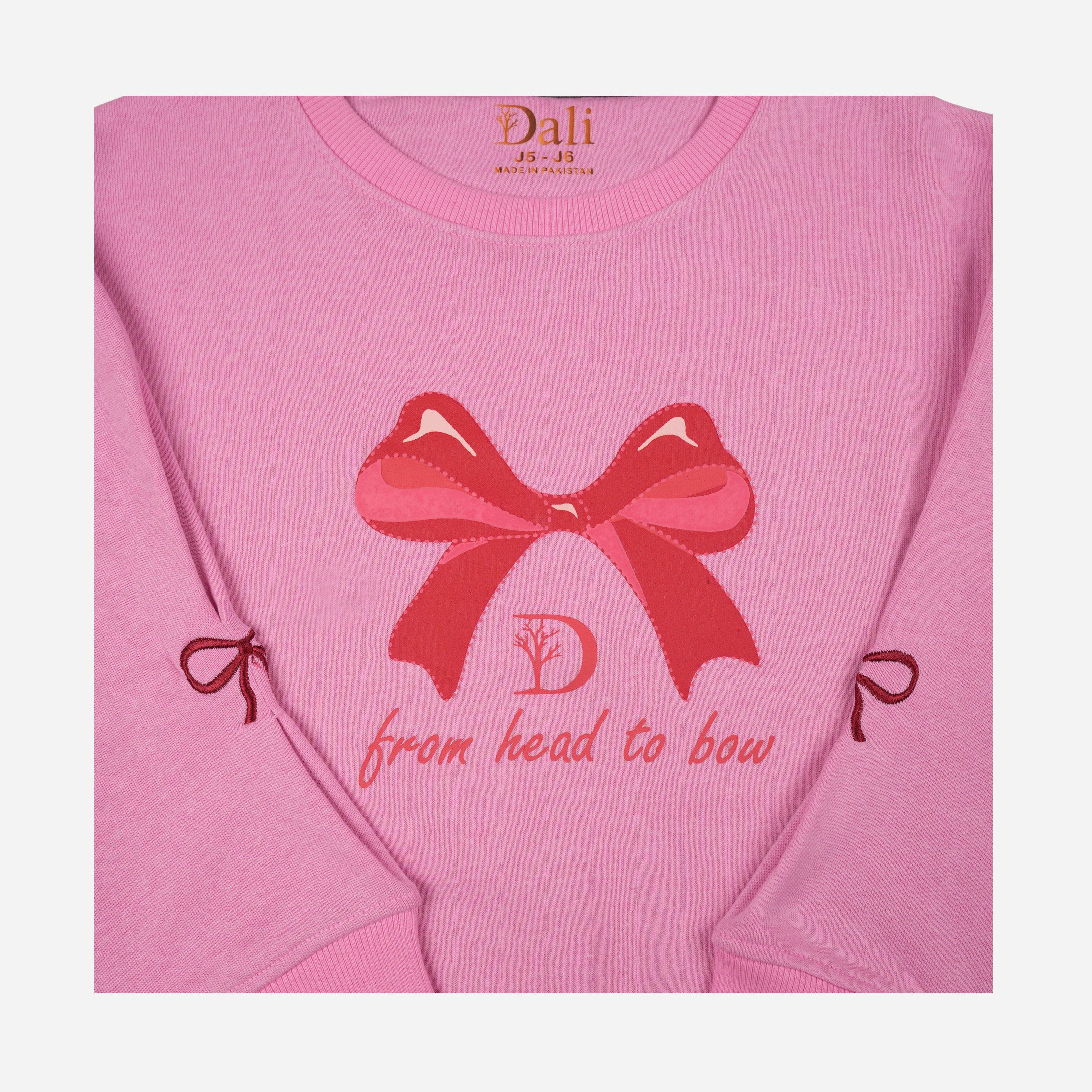 BOW SPARK GIRLS CORD SET