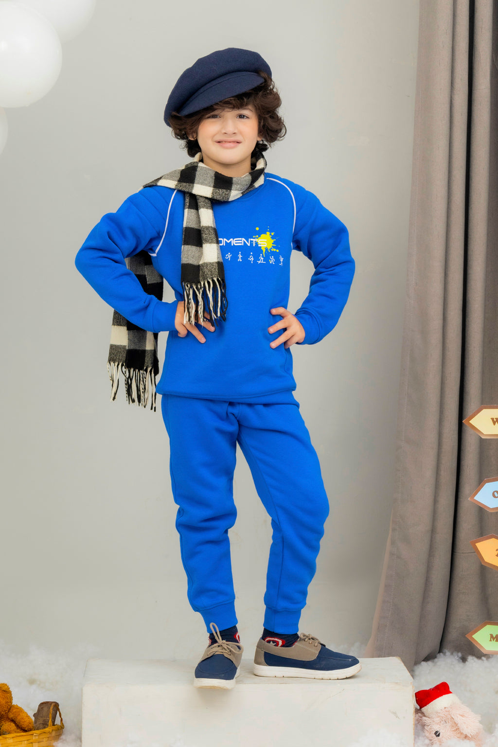 Buy Boys Moment Slogan Printed Tracksuit