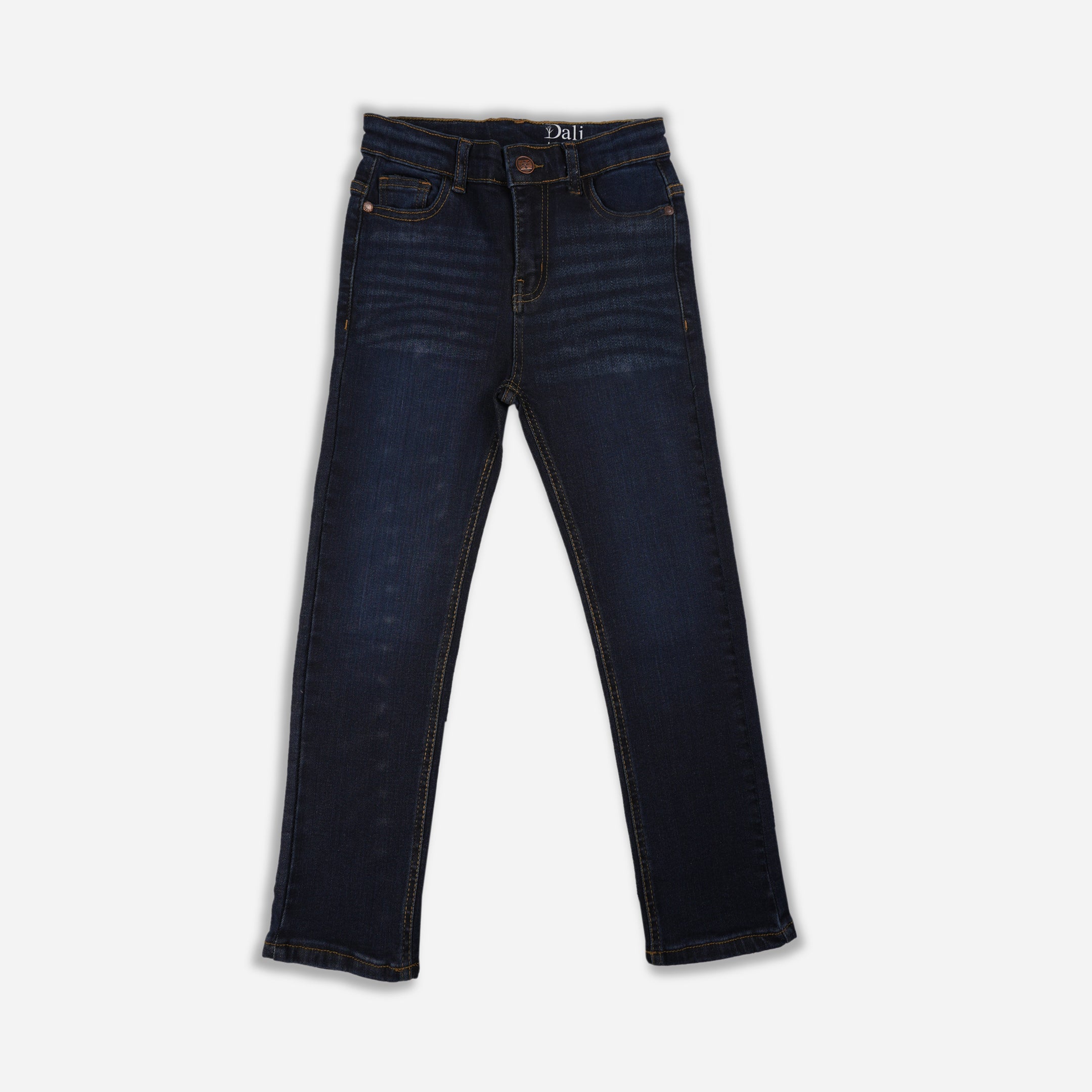 BASIC INDIGO STRAIGHT DENIM