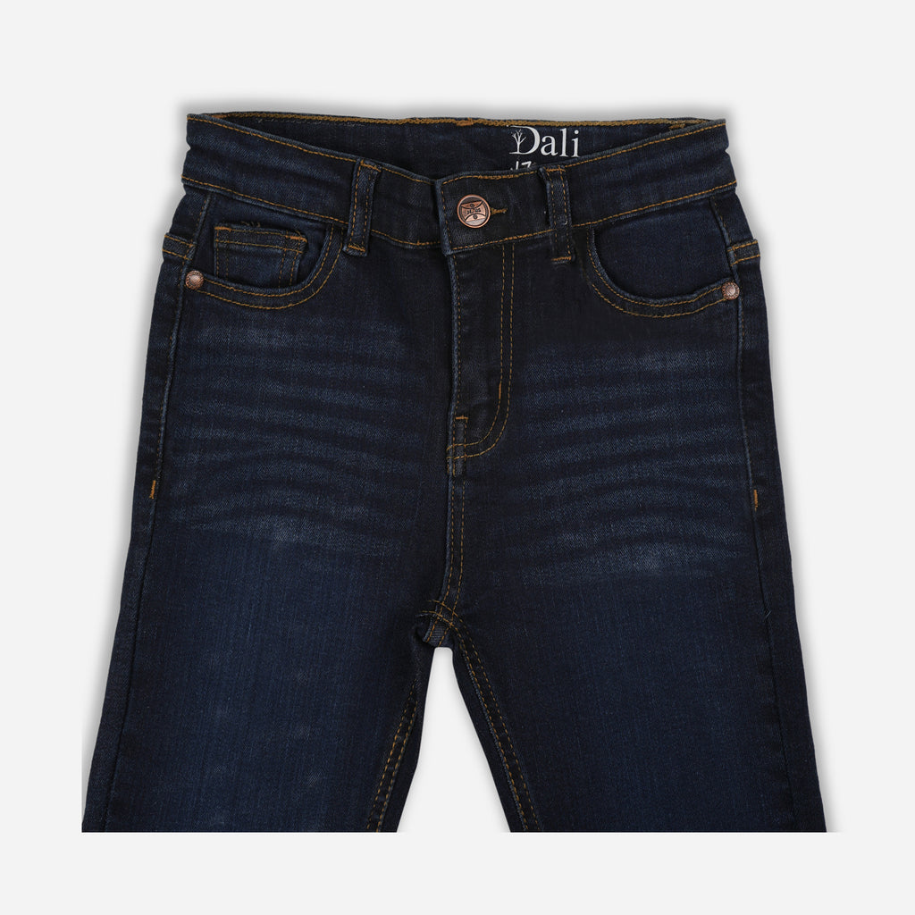 BASIC INDIGO STRAIGHT DENIM