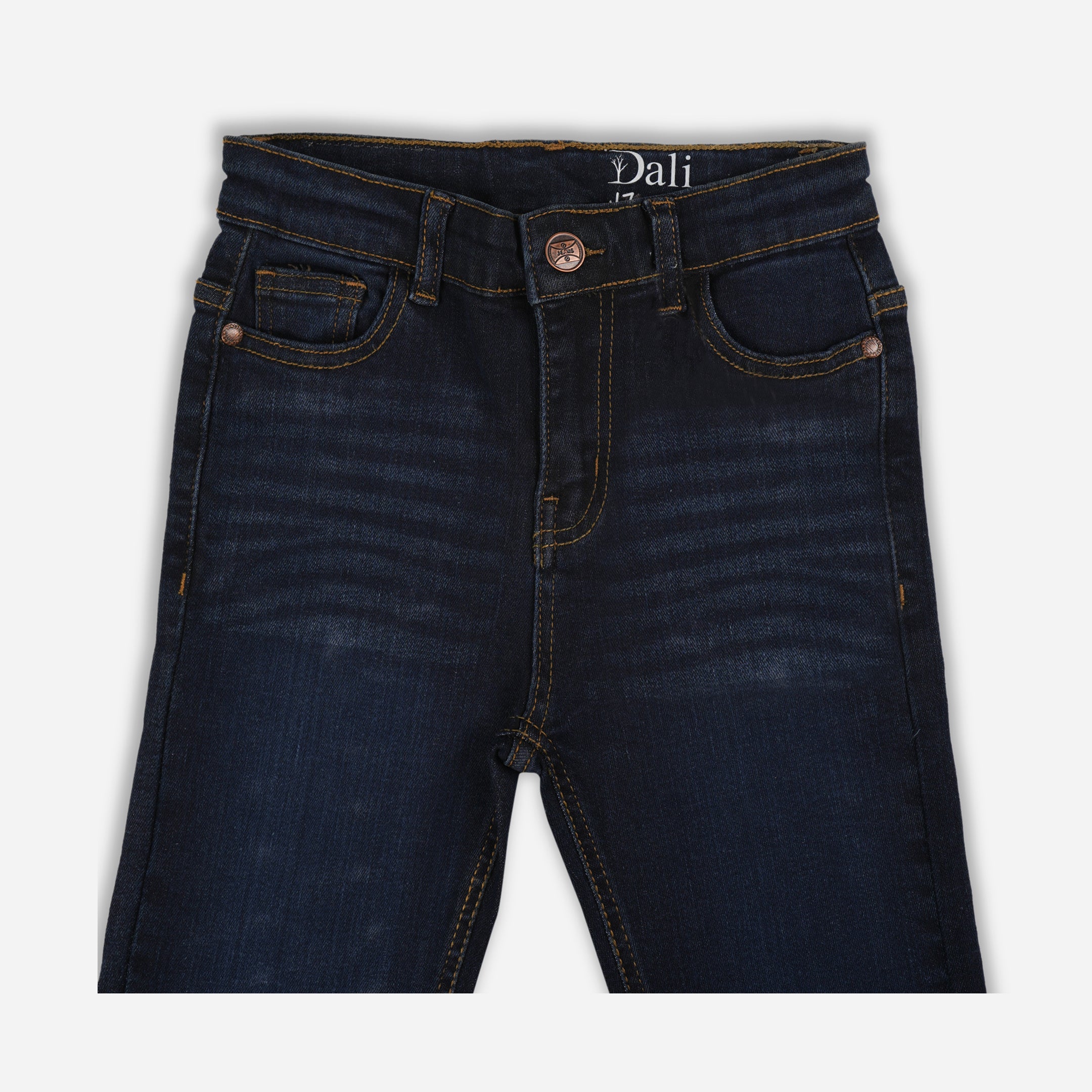 BASIC INDIGO STRAIGHT DENIM