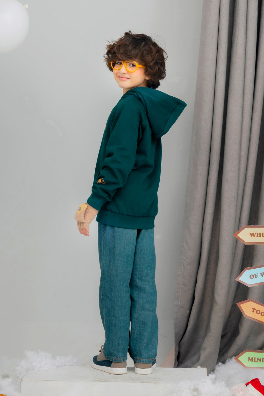 Buy Kids Cosmic Vision Printed Hoodie