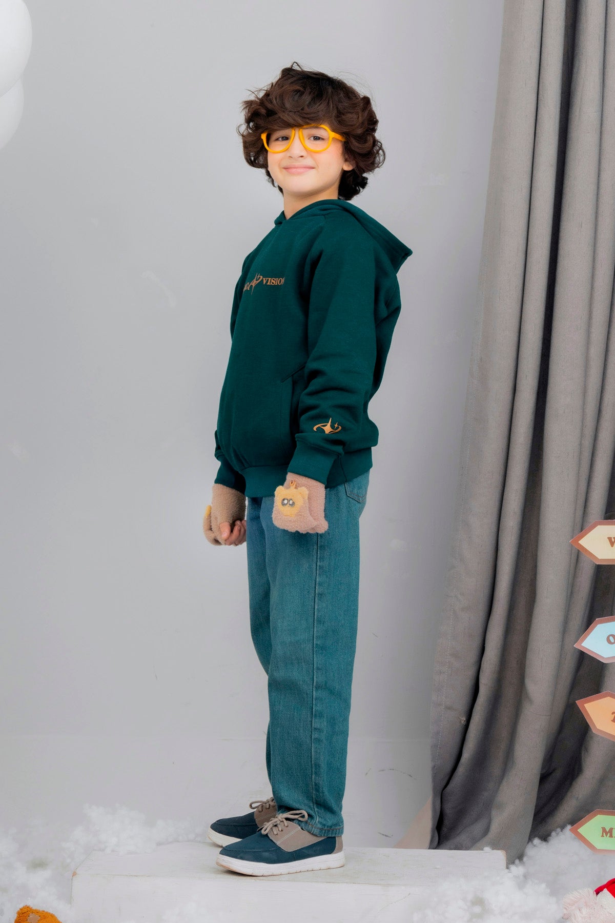 Buy Kids Cosmic Vision Printed Hoodie