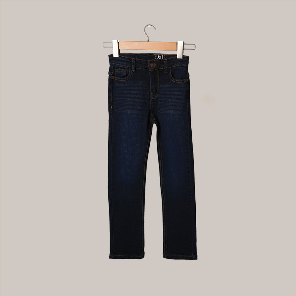 BASIC INDIGO STRAIGHT DENIM