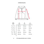 INDIGO ZIP-UP BOY'S HOODIE