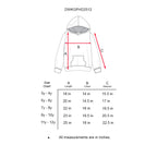 BLOSSOMING CHENILLE GIRL'S HOODIE