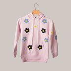 BLOSSOMING CHENILLE GIRL'S HOODIE