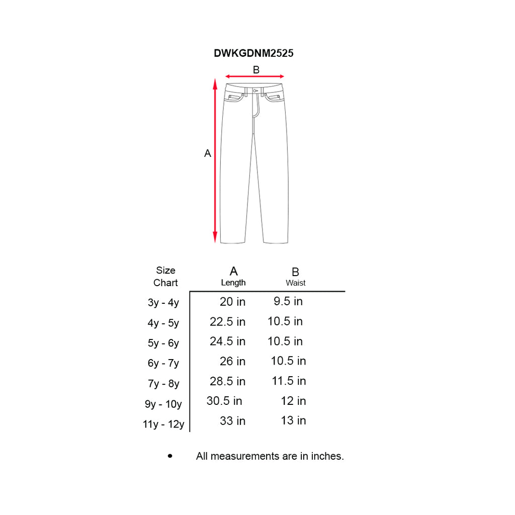 BASIC INDIGO STRAIGHT DENIM