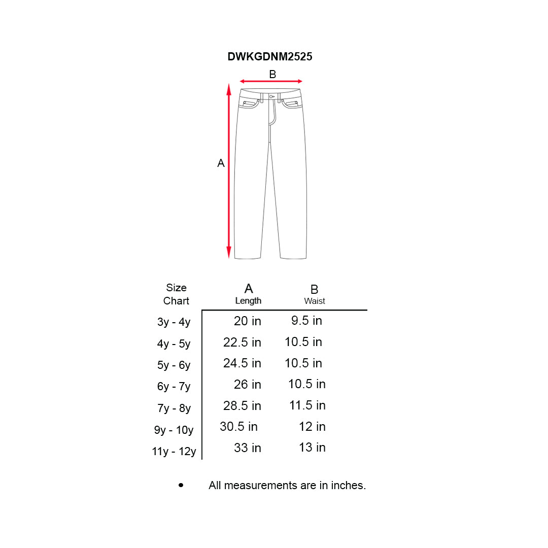 BASIC INDIGO STRAIGHT DENIM