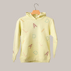 ALPHABETS MAGIC GIRL'S HOODIE