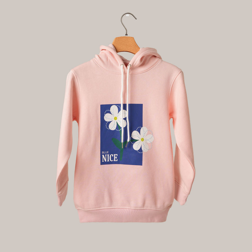 BLUE GLOW GIRL'S HOODIE